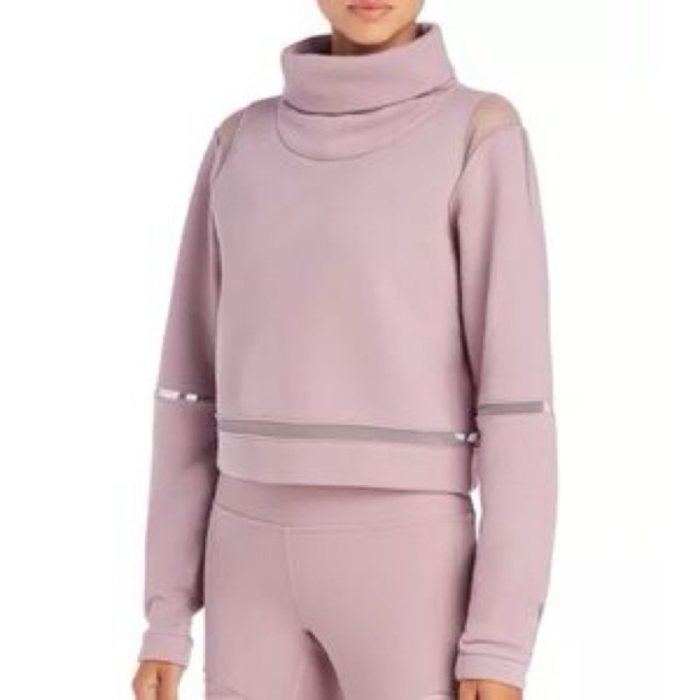 ALO Yoga Purple Turtleneck Sweater